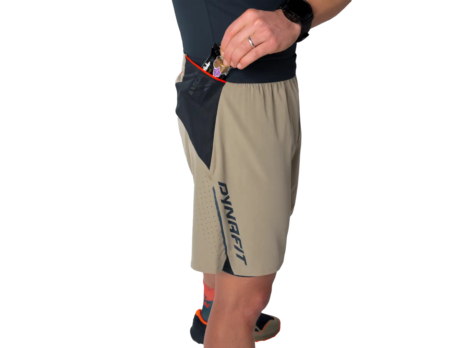 Dynafit Alpine Pro 2in1 men's running shorts Atlantic