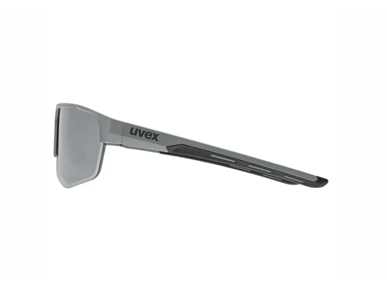 Uvex Axos Set glasses Grey Matt/Mirror Silver