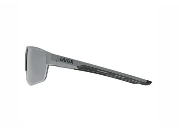 Uvex Axos Set glasses Grey Matt/Mirror Silver