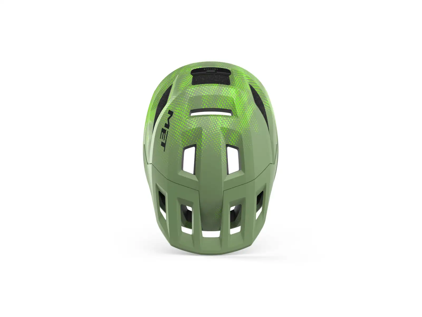 MET Shelter Youth children's helmet Green Lime