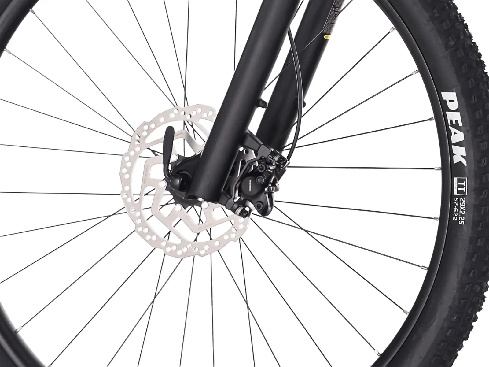 Rock Machine Blizz 10 mountain bike Matte Zircone Blue