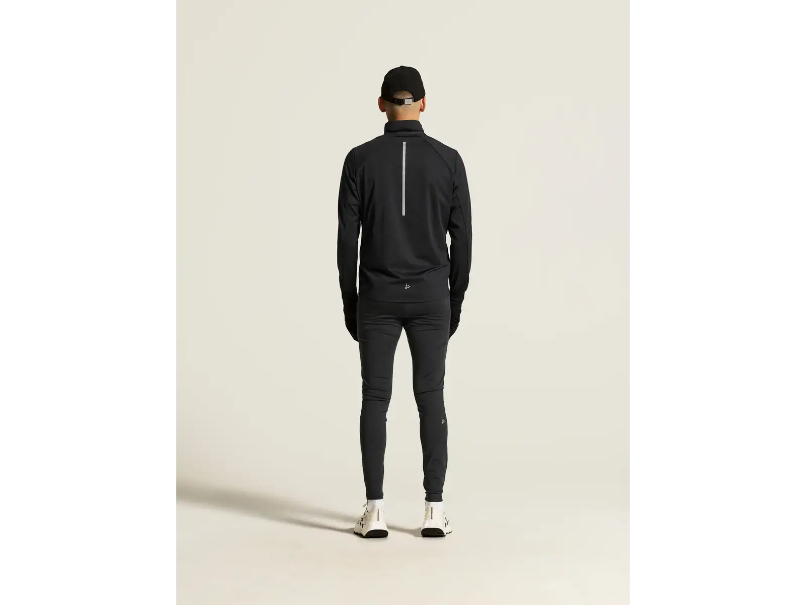CRAFT SubZ Lumen men's running jacket black