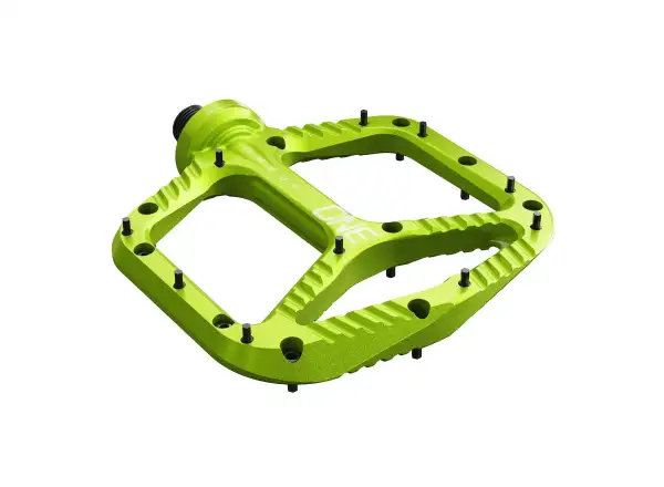 OneUP Aluminium pedals green