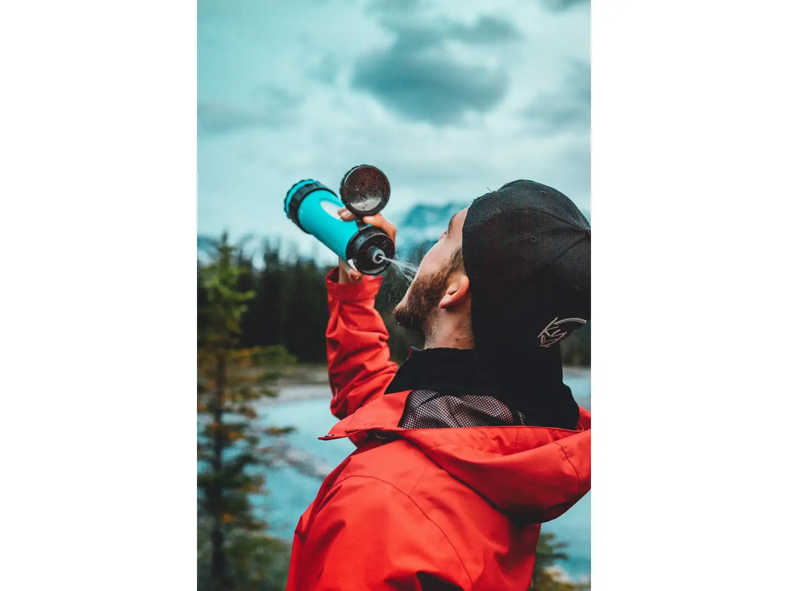 LifeSaver Liberty filtration bottle 400 ml blue