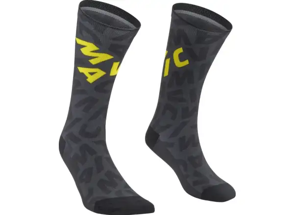 Mavic Aksium Graphic socks Black Yellow