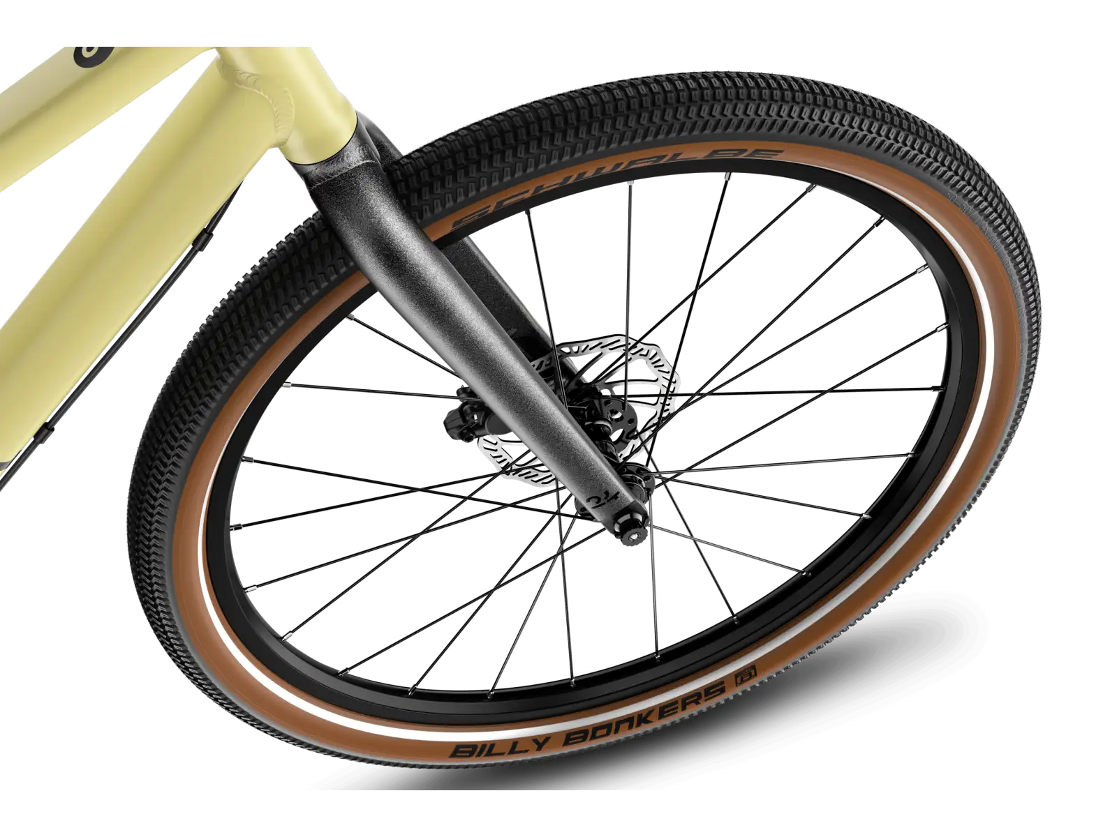 Woom 5 EXPLORE kids bike mellow yellow