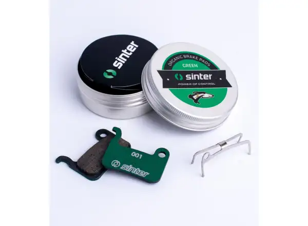 Sinter Shimano A Type brake pads polymer green