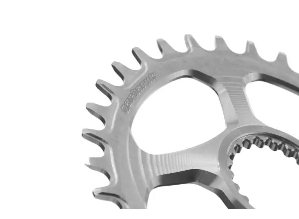 Garbaruk Oval MTB chainring Shimano Silver 34T