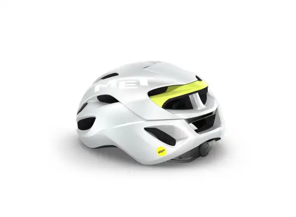 MET Rivale MIPS helmet Undyed White/Lime