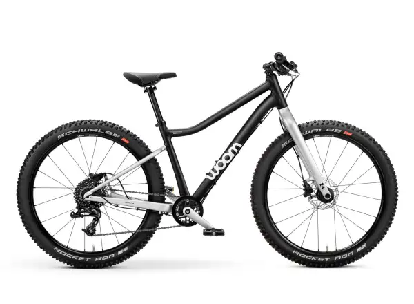 Woom 5 OFF Black 24 children's bike