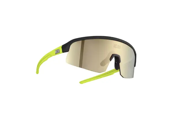 Neon Viper kids sunglasses Black Yellow/Mirror Bronze