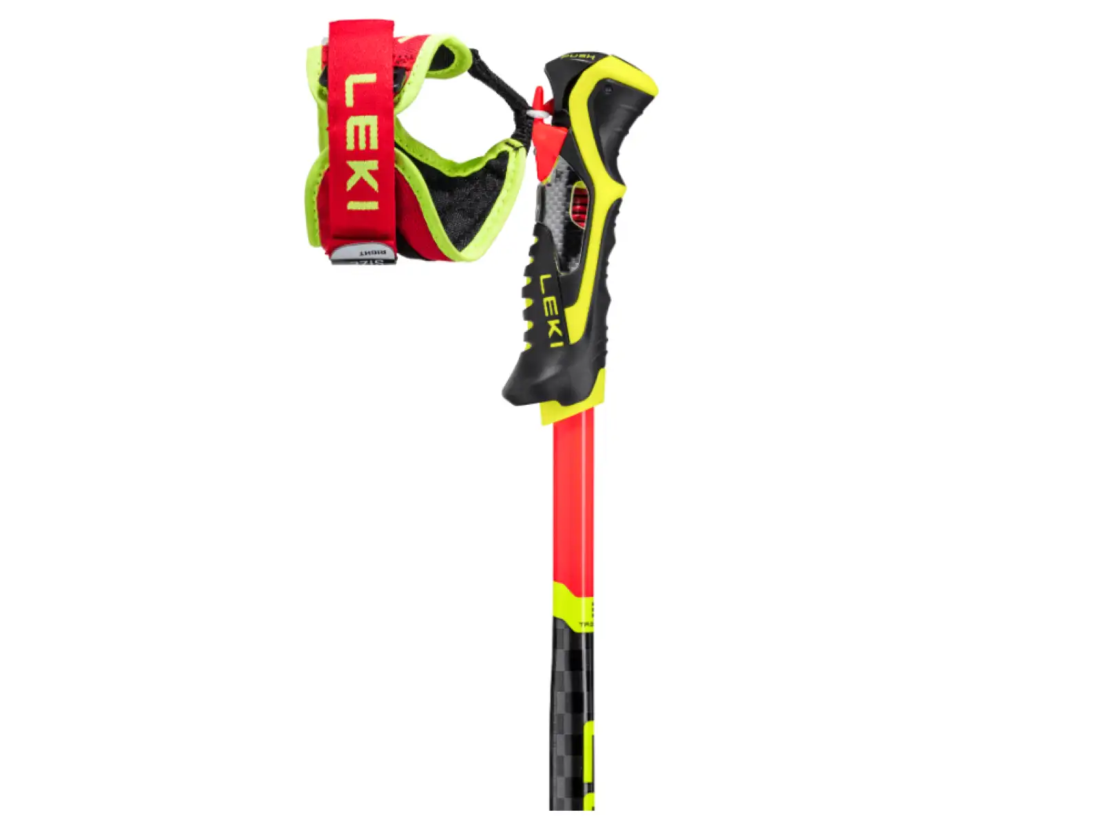 Leki WCR TBS SL 3D alpine poles Bright Red/Black/Neonyellow