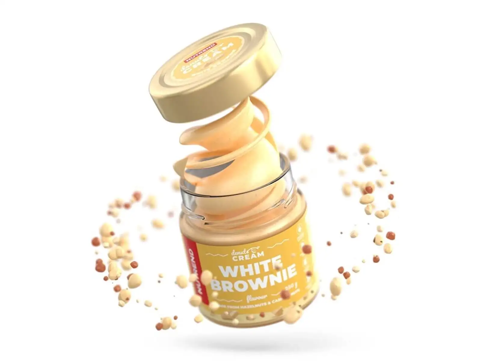Nutrend Denuts Cream 250 g White Brownie