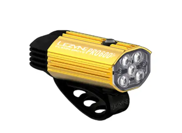 Lezyne Fusion Pro 600+ front light Gloss Gold