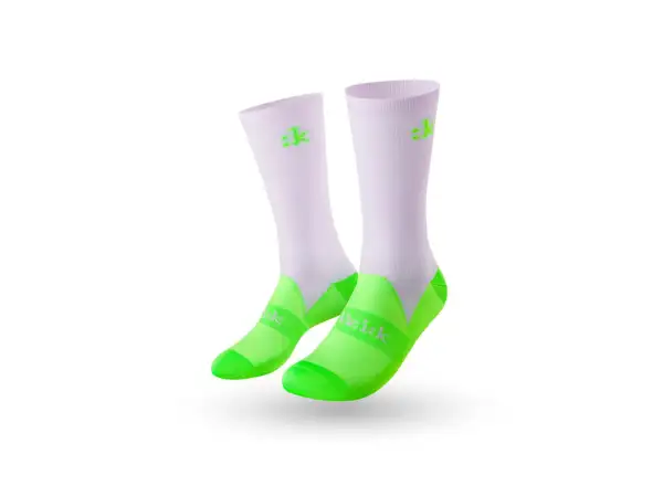 Fizik Performance cycling socks Lilac/Neon Green
