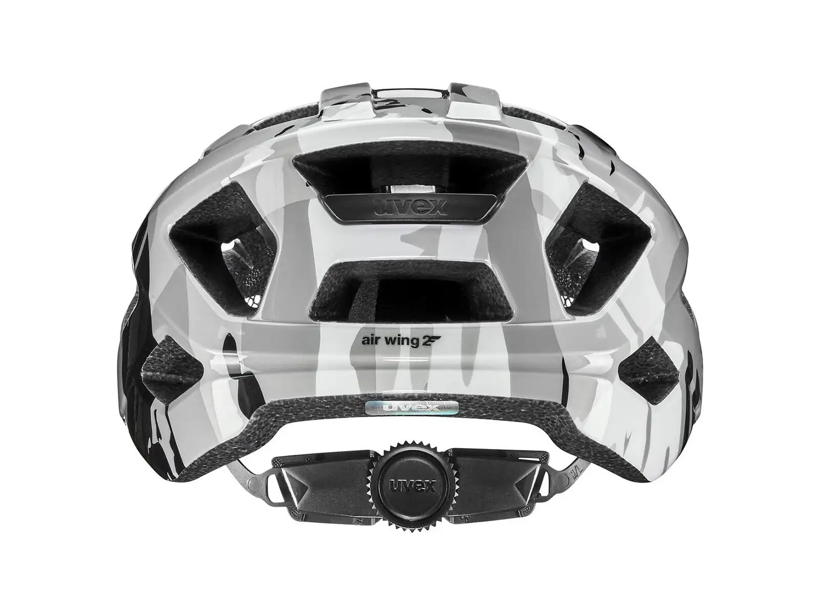 Uvex Air Wing 2 children's helmet Warm Grey/Black
