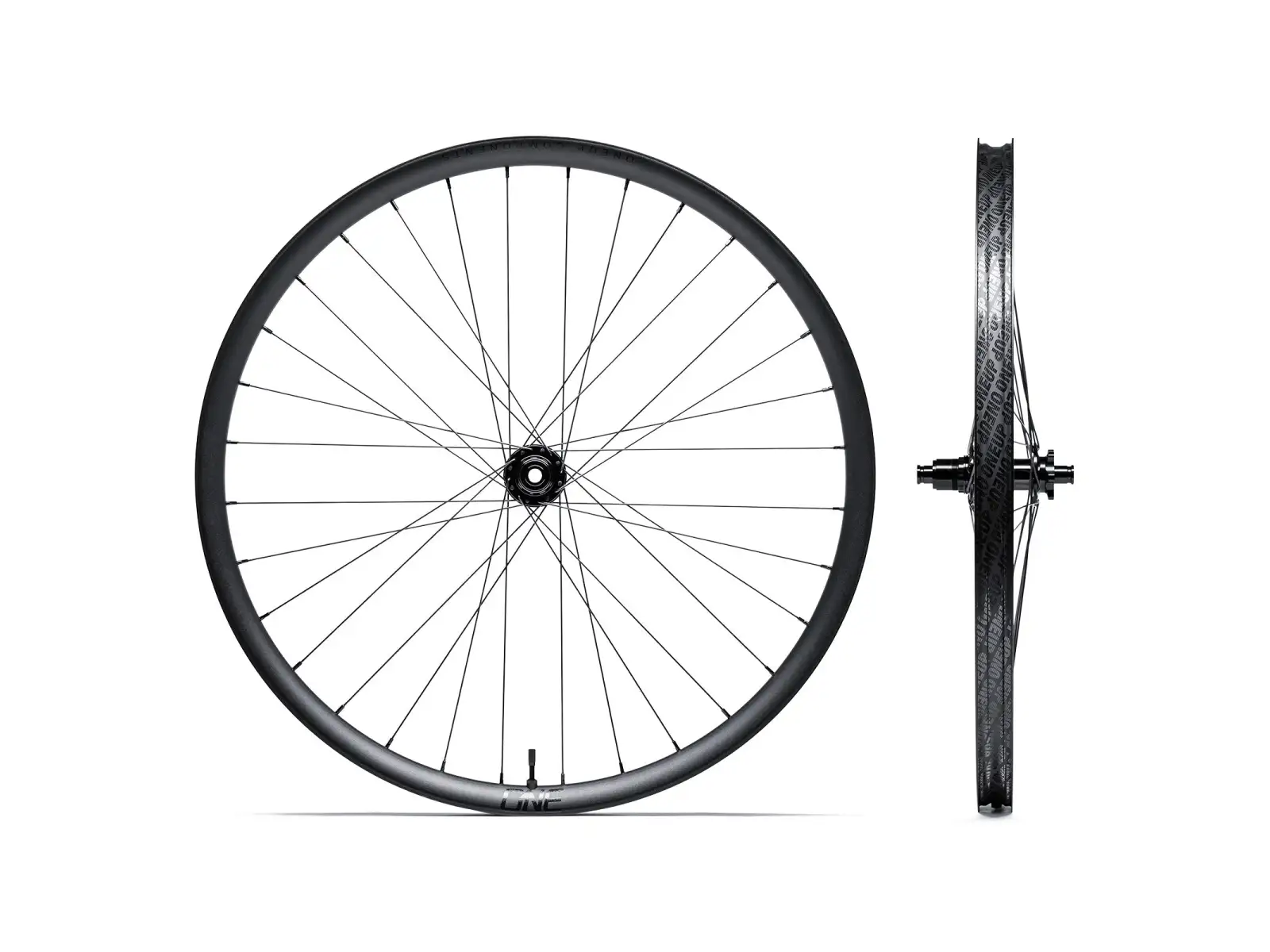 OneUp Alu laced wheels 29" Sram XD freehub body black