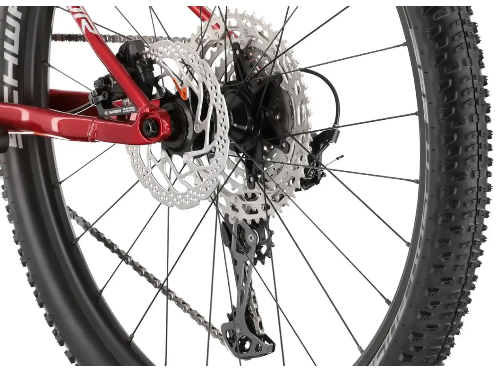 Superior Team 27 Issue Gloss Dark Red/Hologram Chrome children's bike
