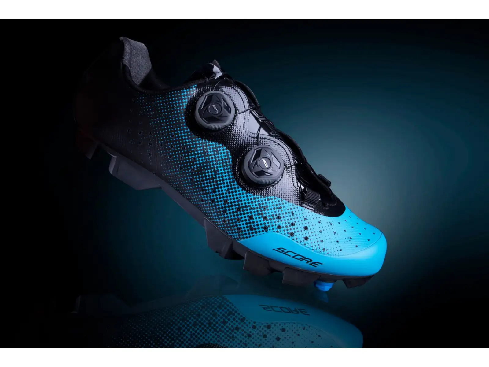 Force Score MTB men's cycling shoes blue size 43