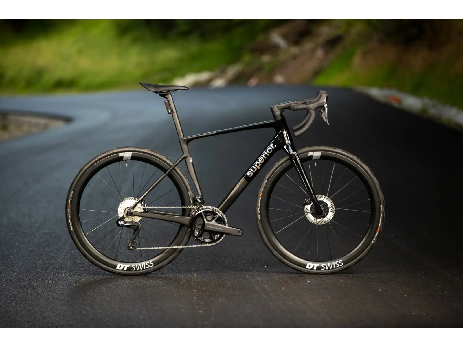 Superior XR 9.7 GF road bike Gloss Rainbow Black / Carbon