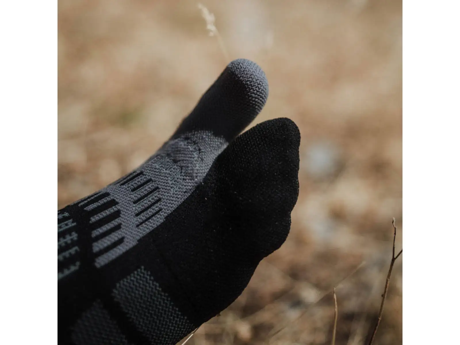 Sidas T-Free Trail running socks Black/Grey