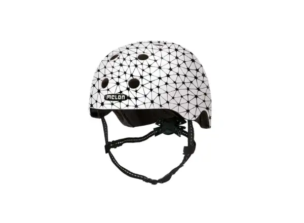 Melon Toddler Reflective children's reflective helmet Magic White