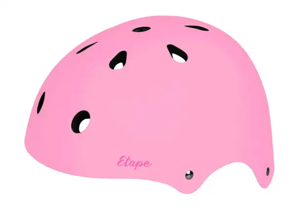 Etape Caddy kids helmet pink matte