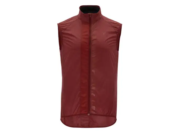 Silvini Garcio men's vest Merlot
