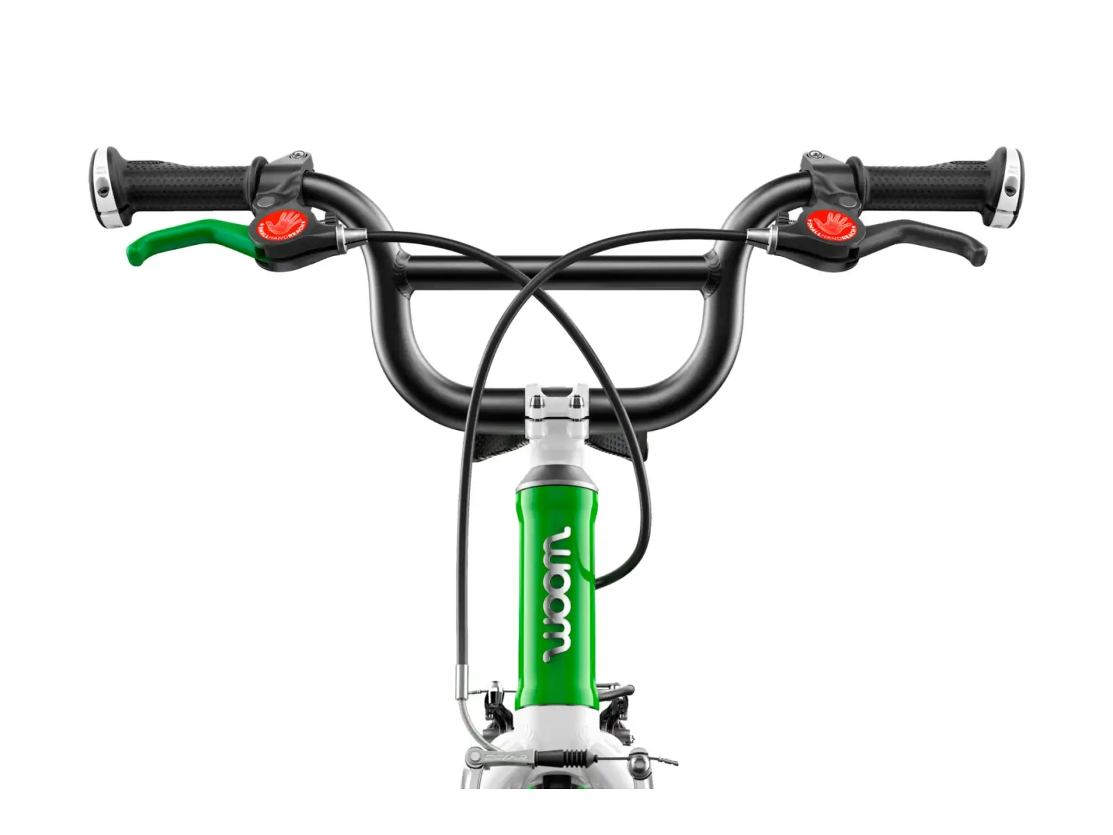 Woom 1 Plus Green 14 children's balance bike