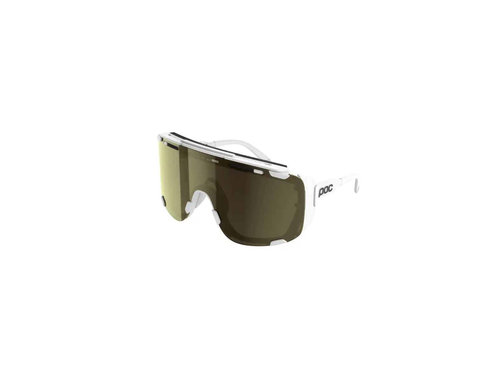 POC Devour Glacial + sunglasses Hydrogen White/Clarity Universal/Sunny Gold