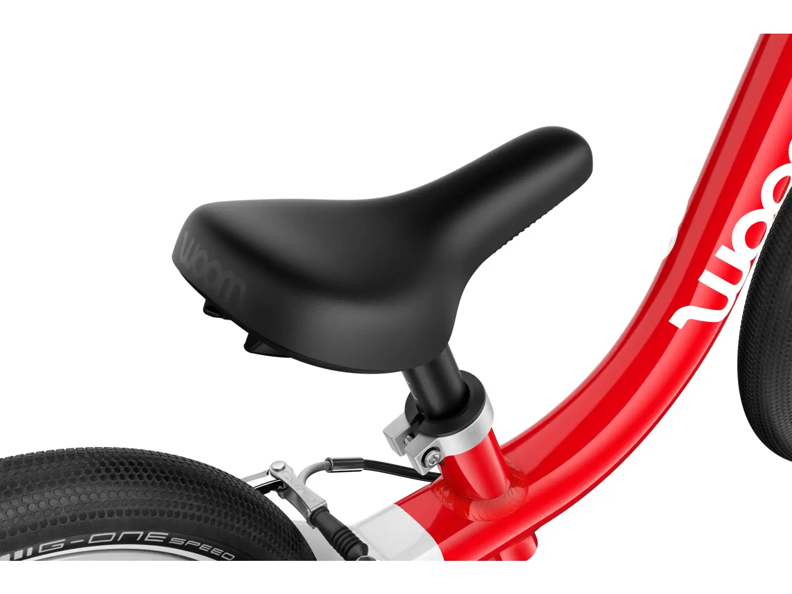 Woom GO 1 children's balance bike 12" Red