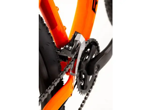 Rock Machine Blizz 10-29 gloss neon orange/dark red/black mountain bike