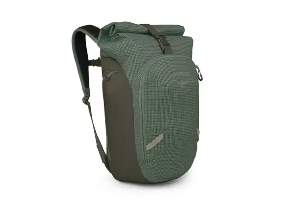 In stock New Osprey Transporter Roll Top backpack Pine Leaf