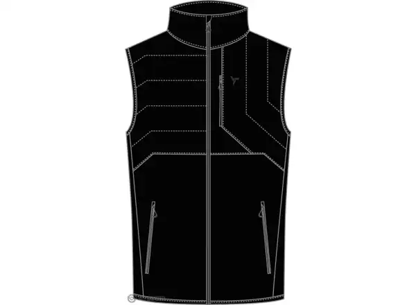 Silvini Fiscalina women's vest Black