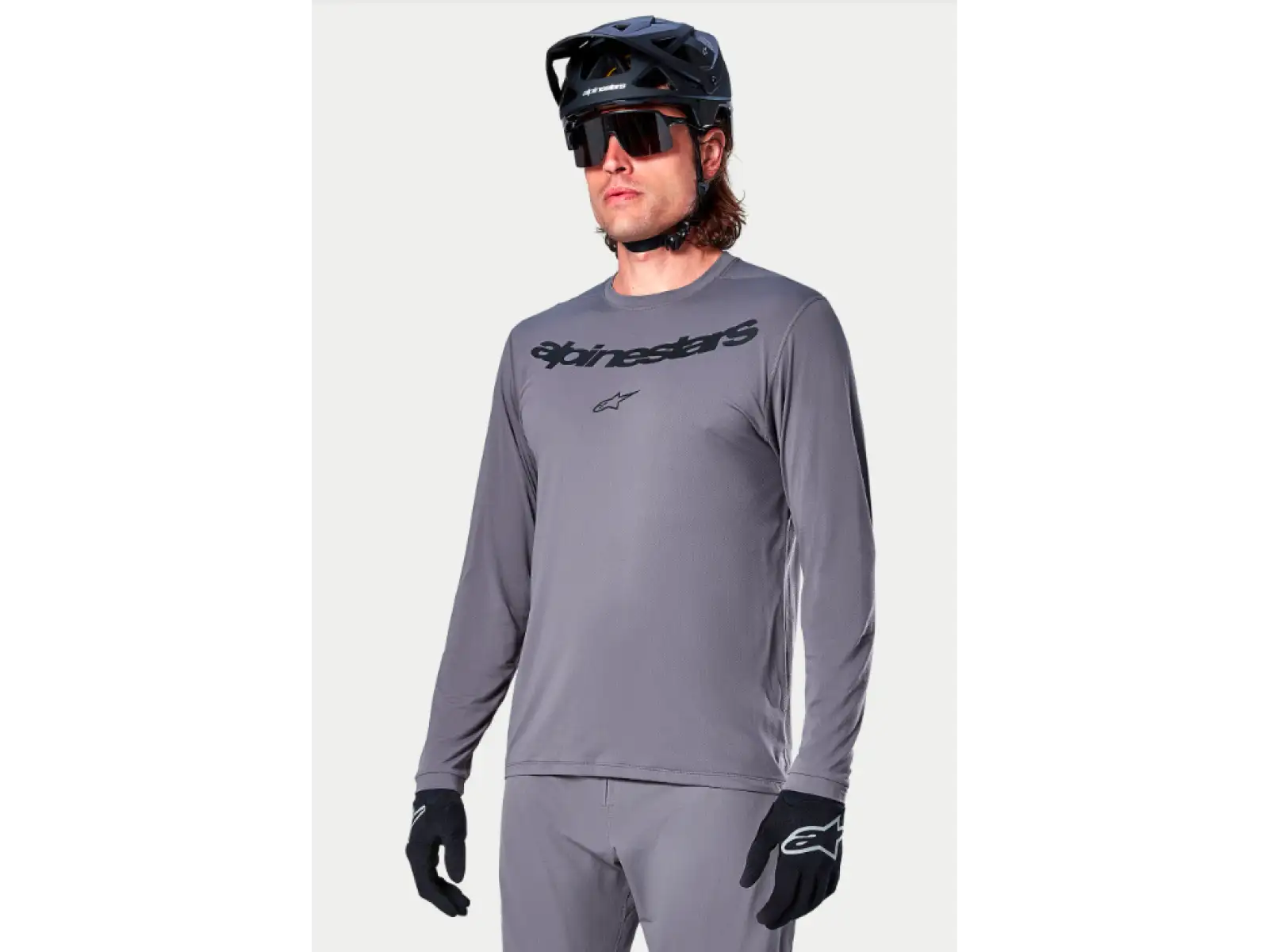 Alpinestars A-Dura Rocker men's jersey long sleeve Dark Grey