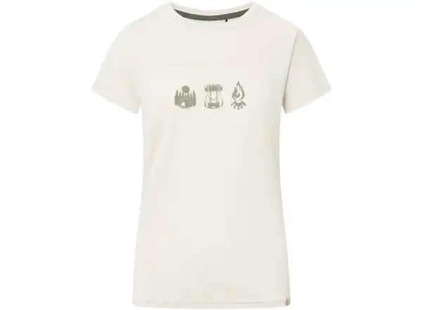 Viking Likelo women's T-shirt short sleeve Beige