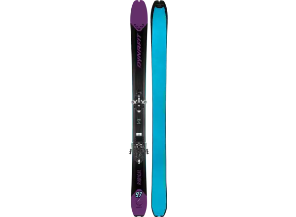 Dynafit Radical 97 women's touring set Royal Purple