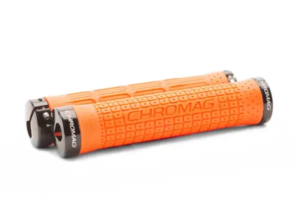 Chromag Clutch grips orange/black