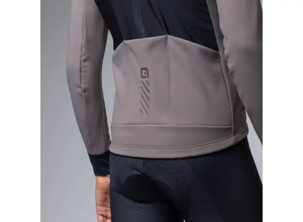 Alé Pragma Fondo 3.0 men's winter jacket Rope Grey