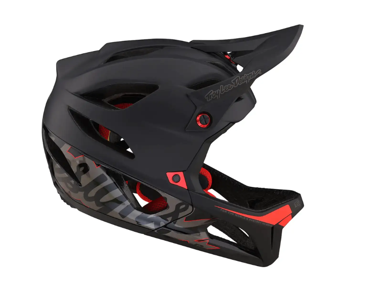 Troy Lee Designs Stage Mips helmet Signature Black