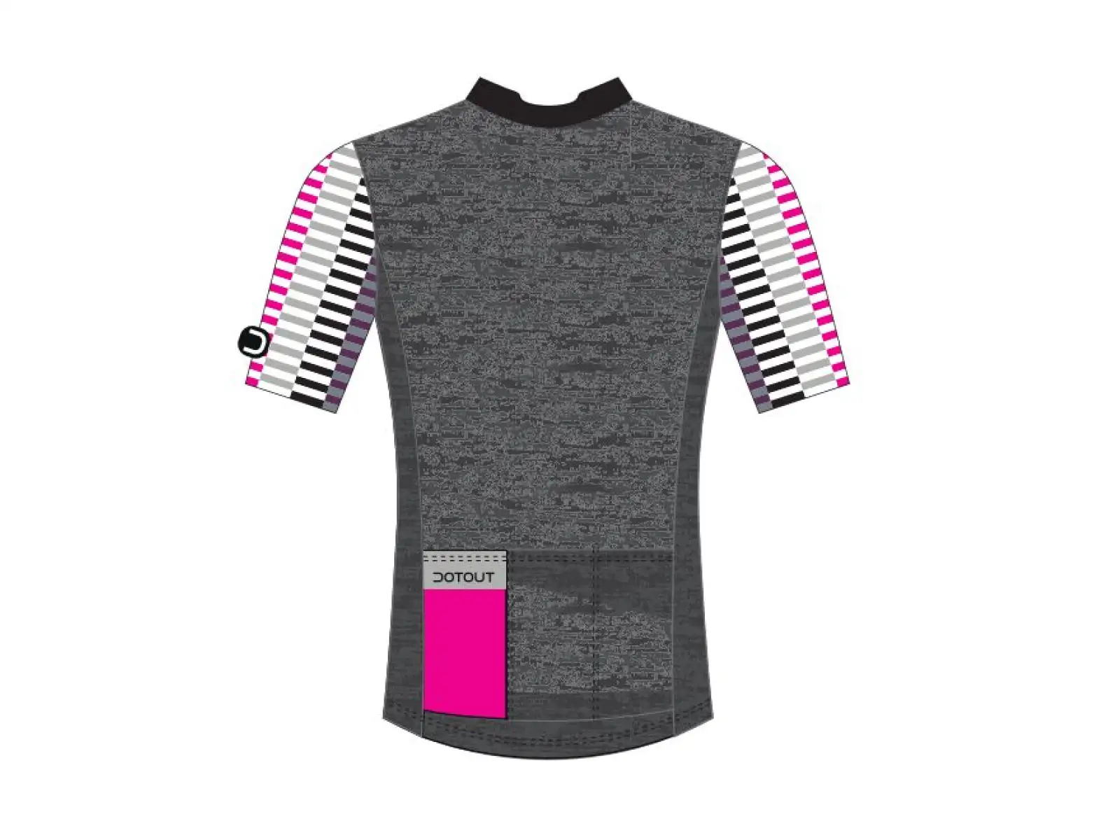 Dotout Flash men's jersey short sleeve Melange Dark Grey