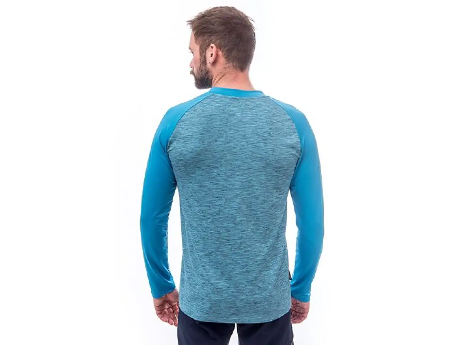 Sensor Charger men's jersey long sleeve blue