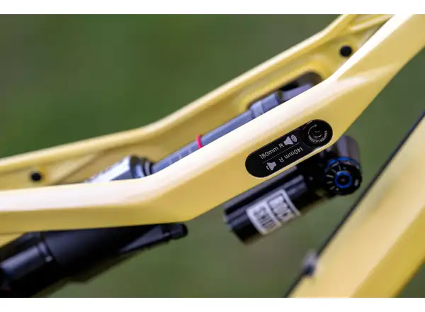 Rock Machine Whizz FS III 90 AXS mountain bike Panama Yellow