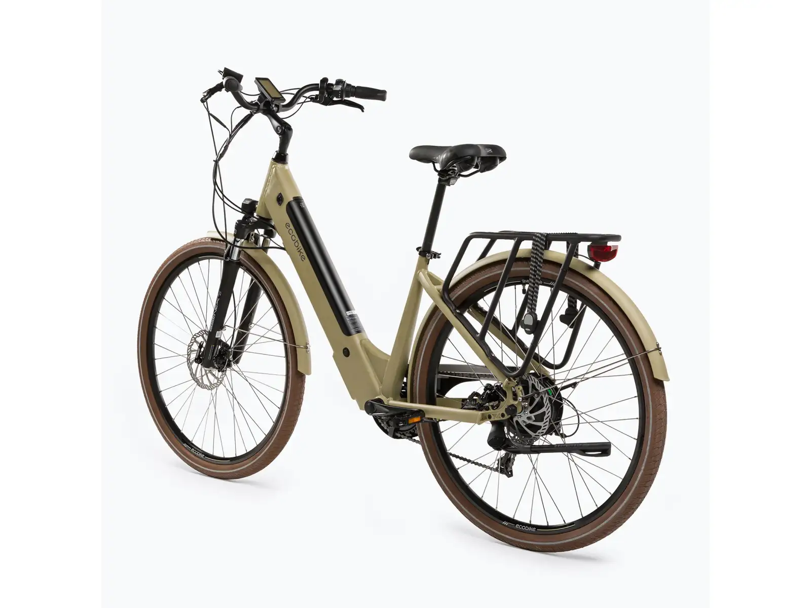 Ecobike X-City city e-bike 468 Wh Cappuccino
