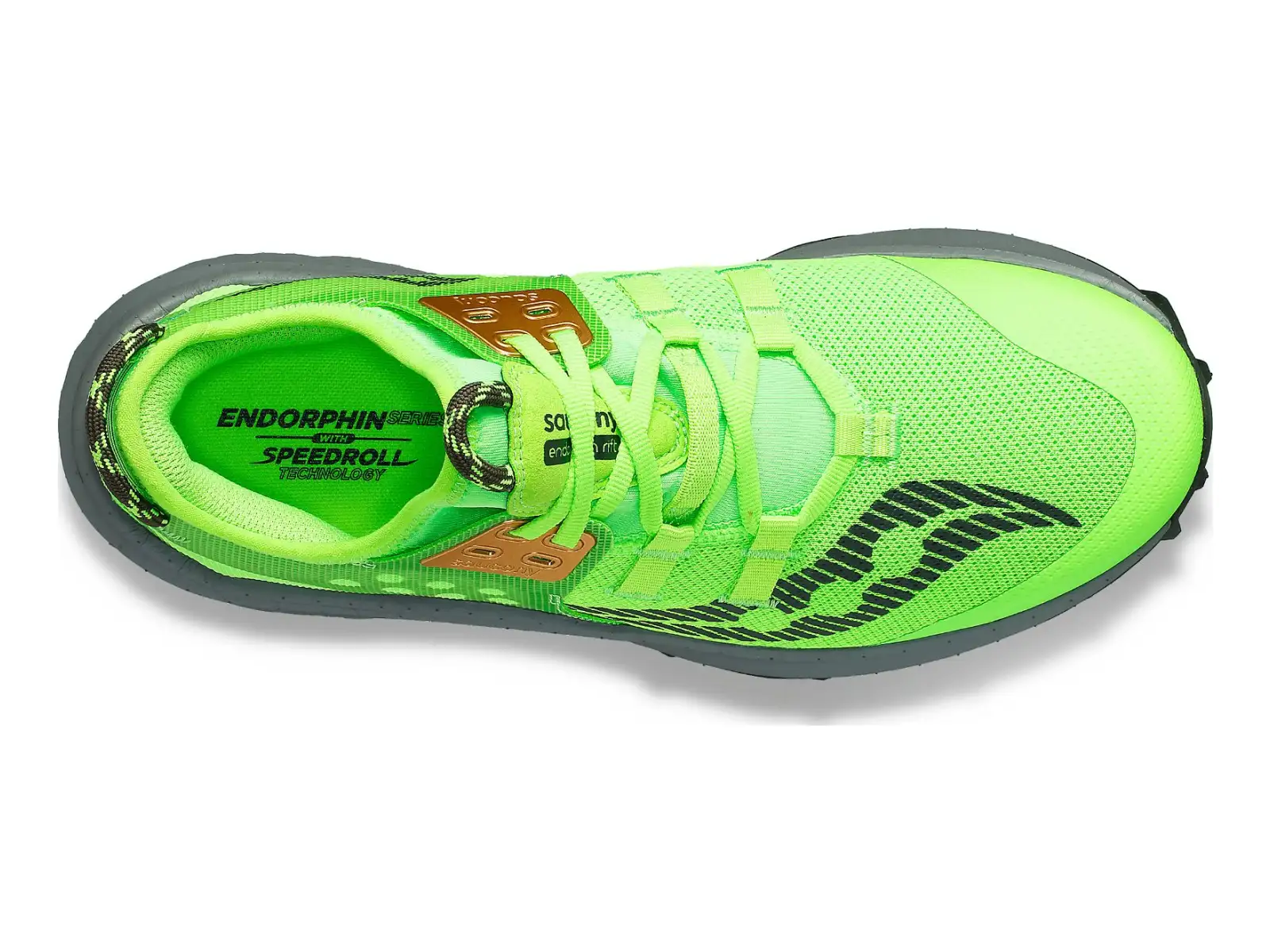 Saucony Endorphin Rift men's running shoes slime/umbra