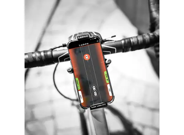 Lezyne Radar React StVZO System front and rear light Black