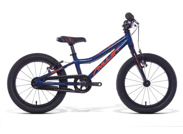 Amulet 16 Mini Superlite dark blue metalic/orange shiny children's bike