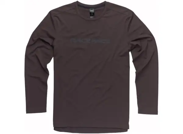 Race Face Commit men's shirt long sleeve Charcoal