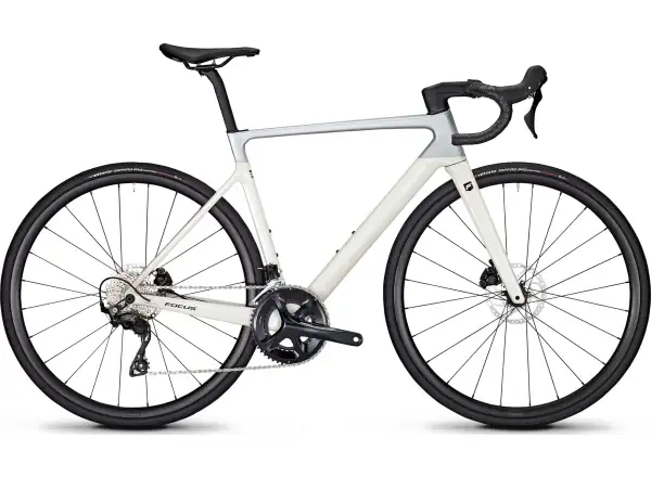 Focus Izalco MAX 8.7 DI road bike Silver Glossy/White Metallic Glossy
