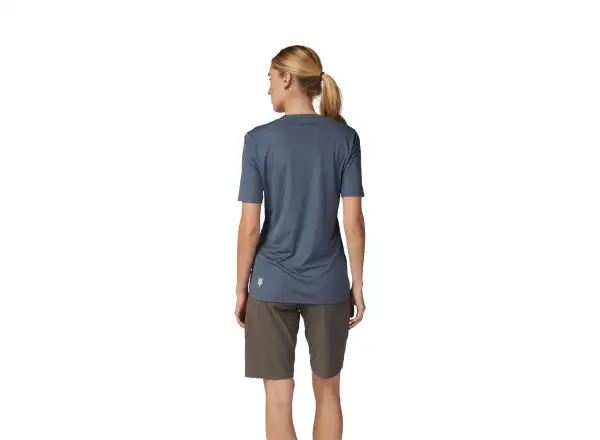 Fox Ranger Wordmark women's jersey short sleeve Graphite